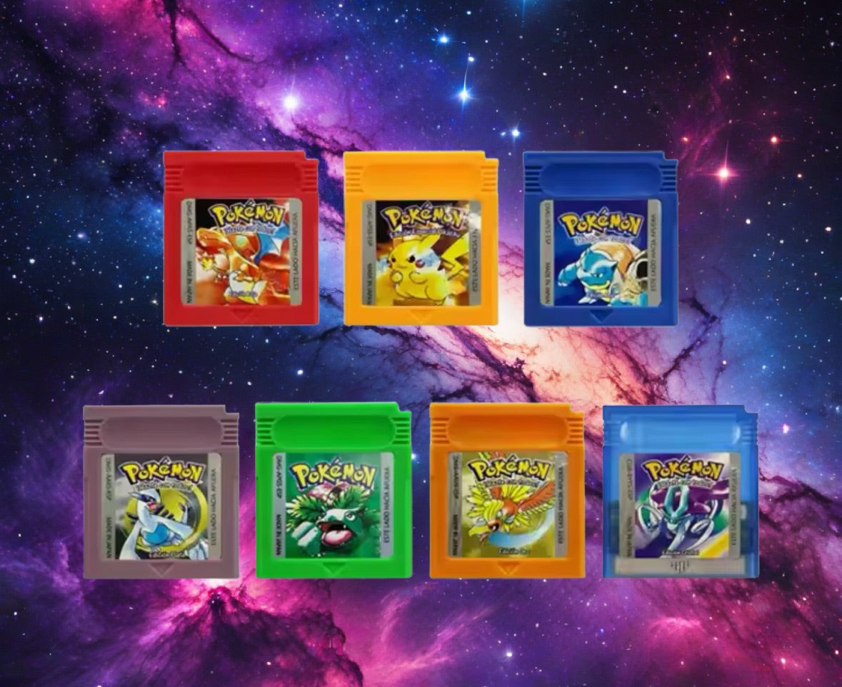 7 Vintage Game boy Pokemon Game Bundle New With Cases (Please Read)