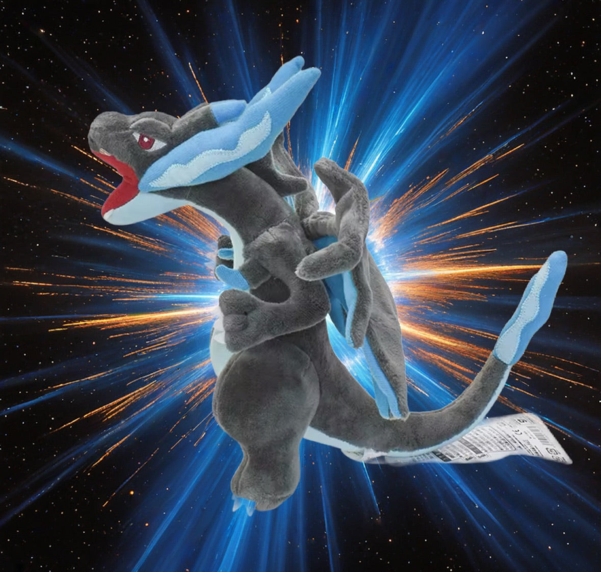 Mega Charizard X Plush –10 ” Pokémon Collectible Plush Rare Brand New