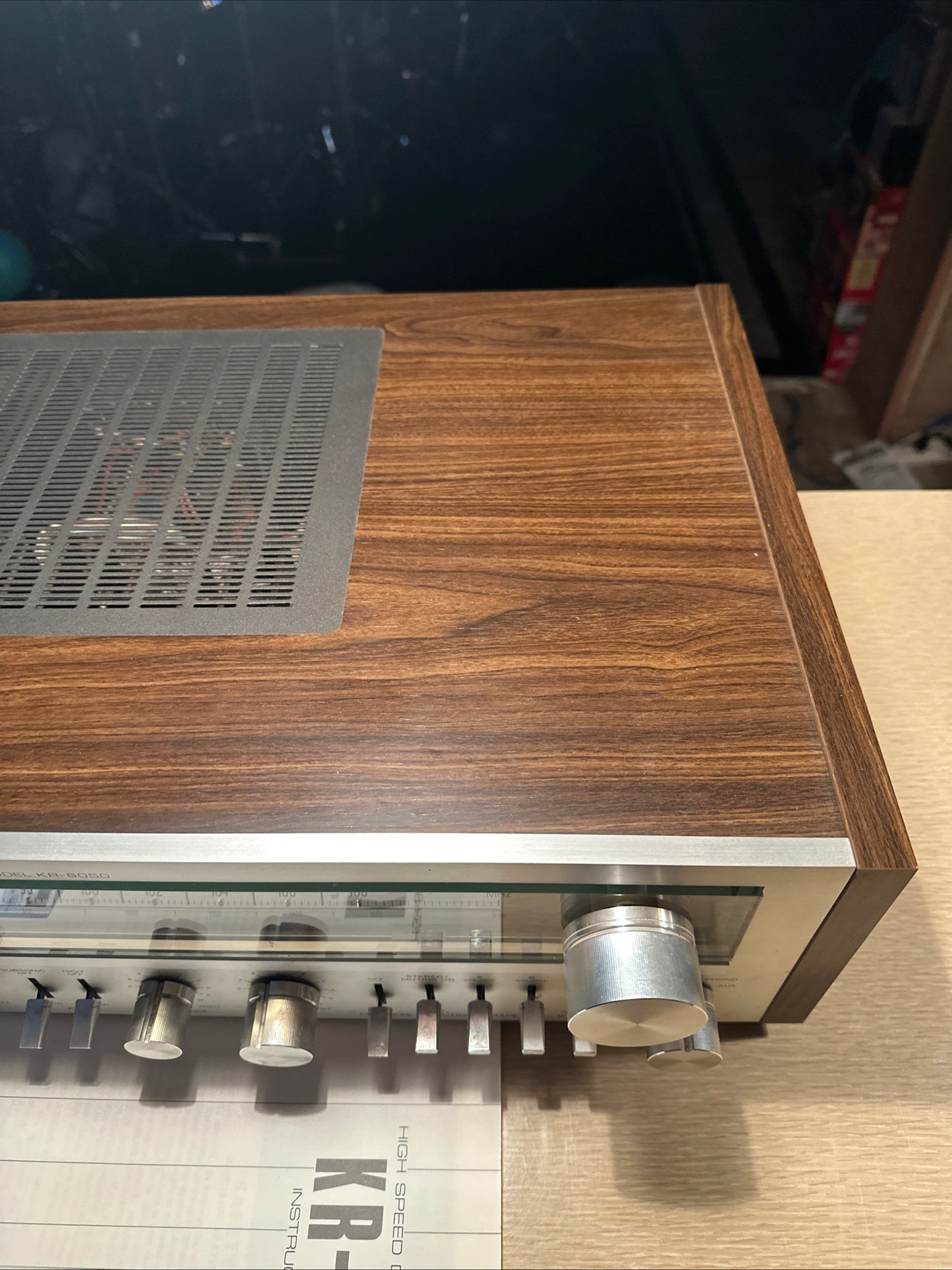 Kenwood KR-6050 Vintage AM/FM High Speed DC 60 WPC MINT NEW NEVER USED!