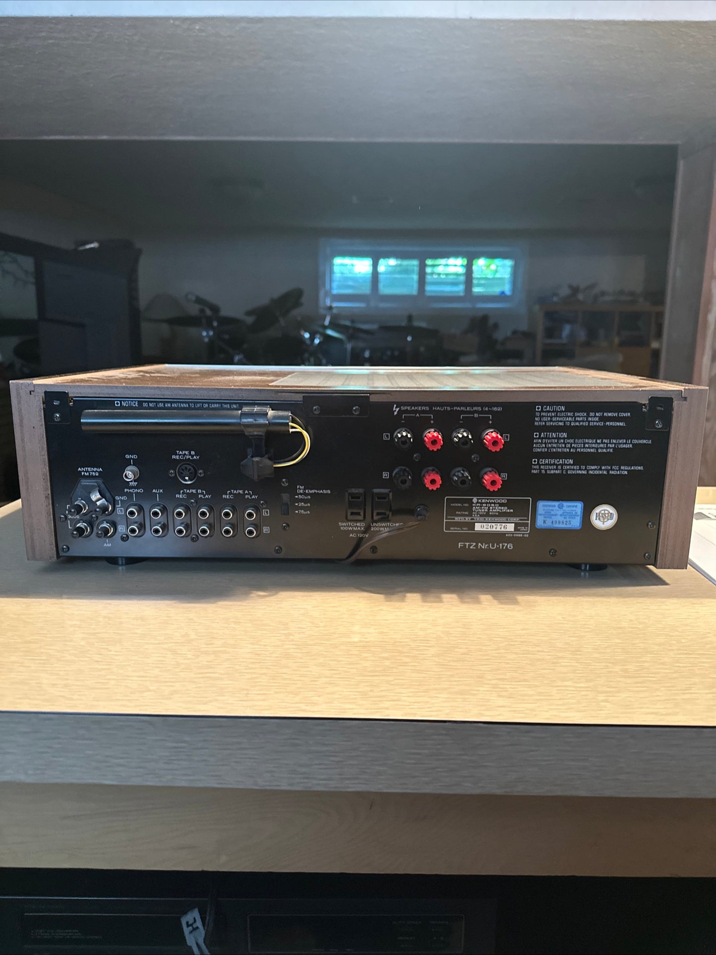 Kenwood KR-6050 Vintage AM/FM High Speed DC 60 WPC MINT NEW NEVER USED!