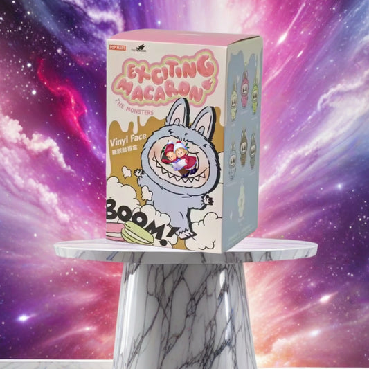 POP MART Labubu The Monsters Exciting Macaron (mystery box) Brand New
