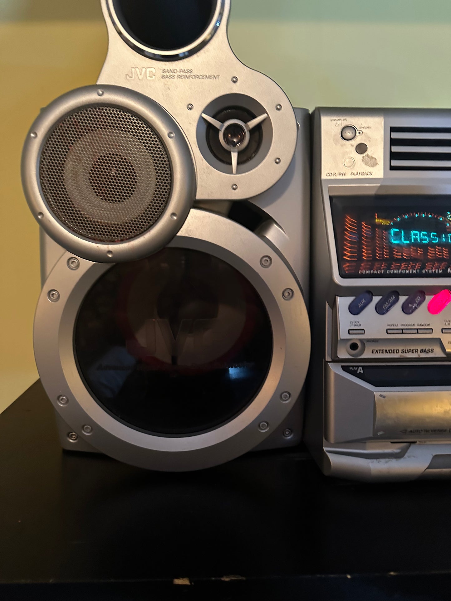 JVC MX-GT90 Compact Stereo Cd/ Cassette/ Radio Vintage Late 90’s Early 2000’s💥