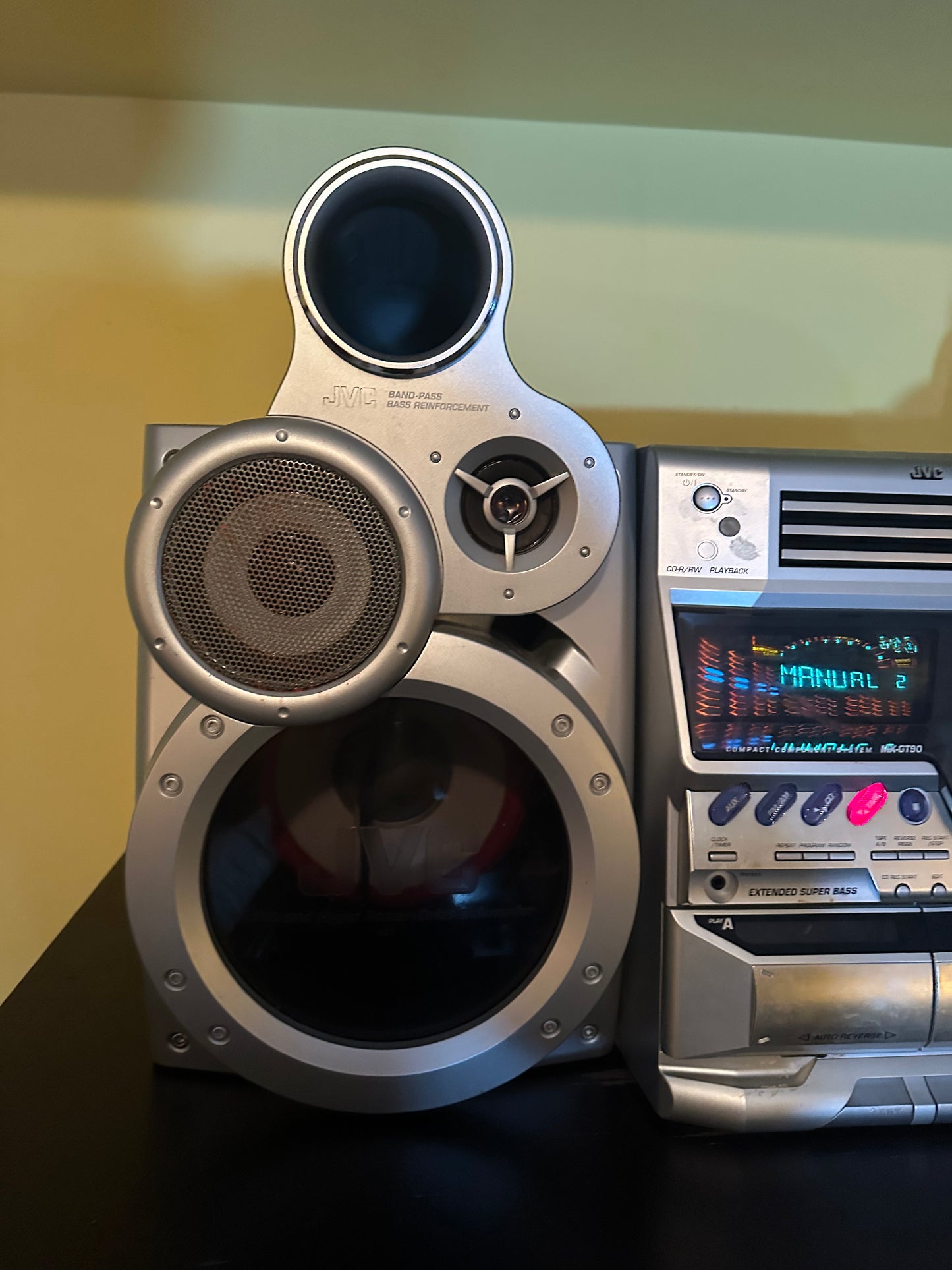 JVC MX-GT90 Compact Stereo Cd/ Cassette/ Radio Vintage Late 90’s Early 2000’s💥