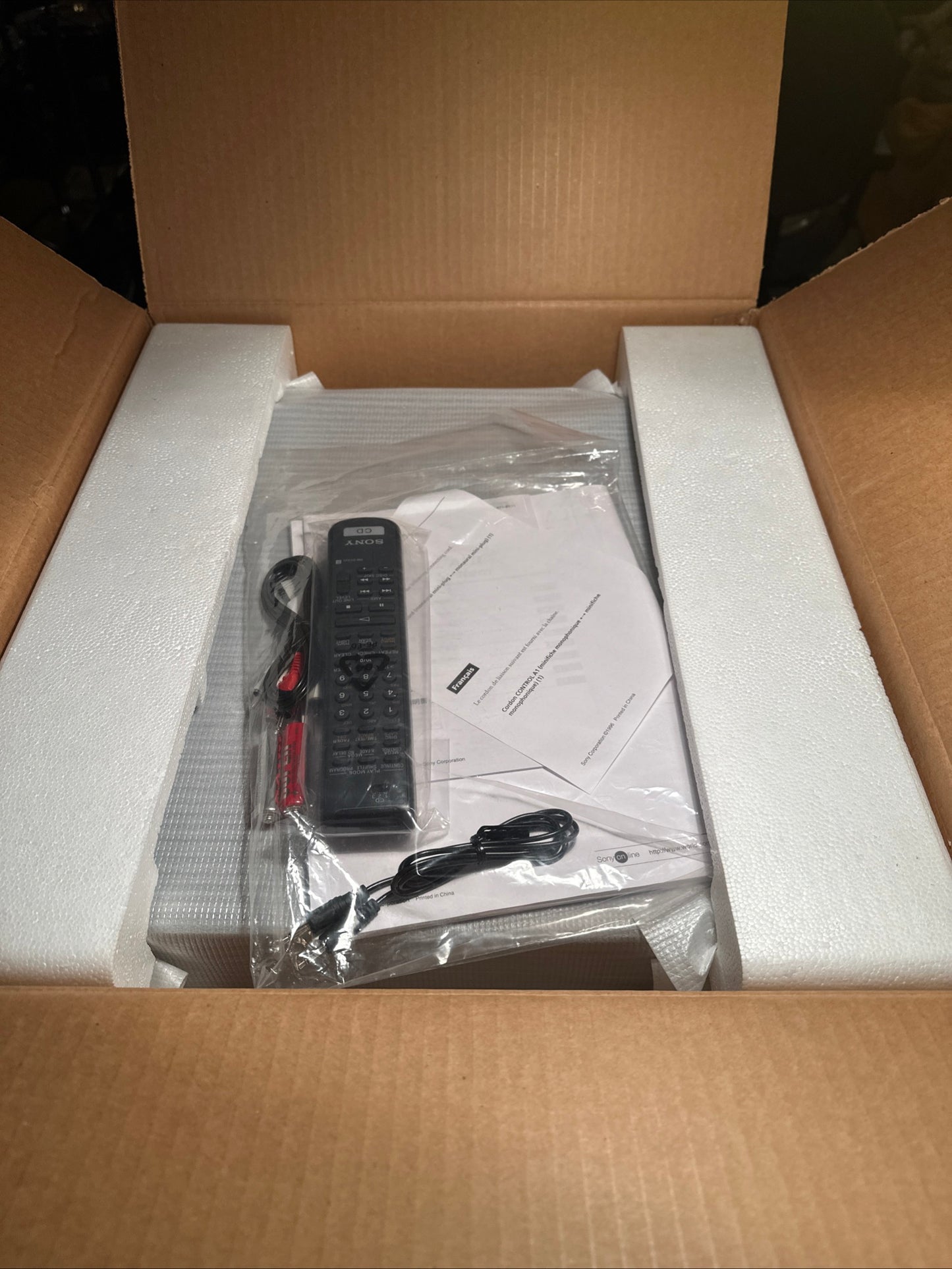 Sony CDP-CE535 5-Disc Changer Carousel Home Audio CD Player Brand New In Box