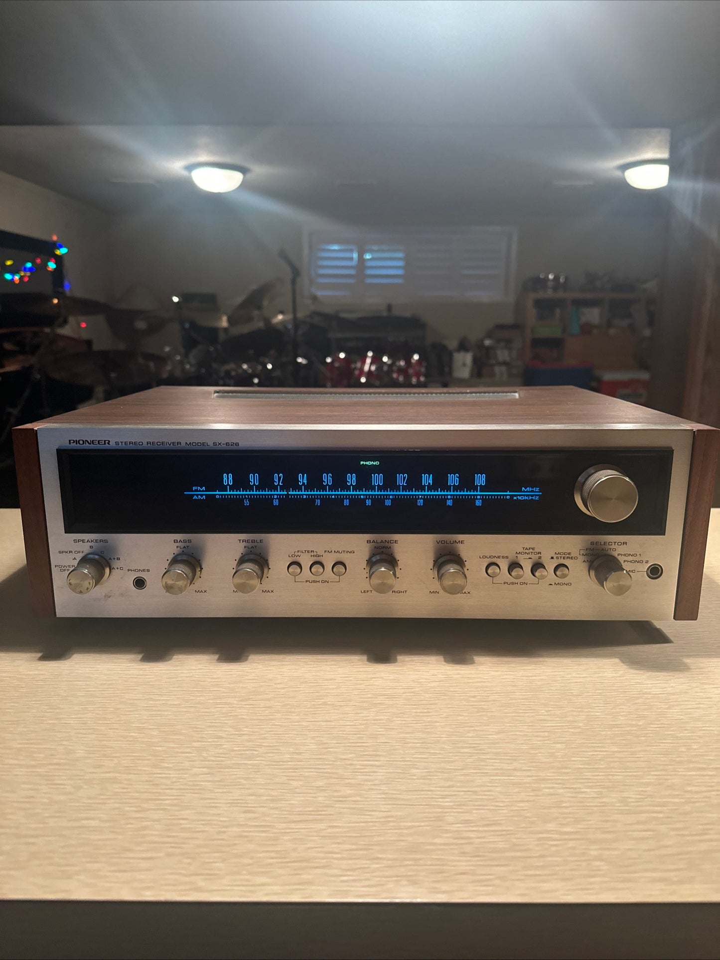 Pioneer SX-626  Stereo Receiver EXCELLENT Clean condition Tested Fully Working
