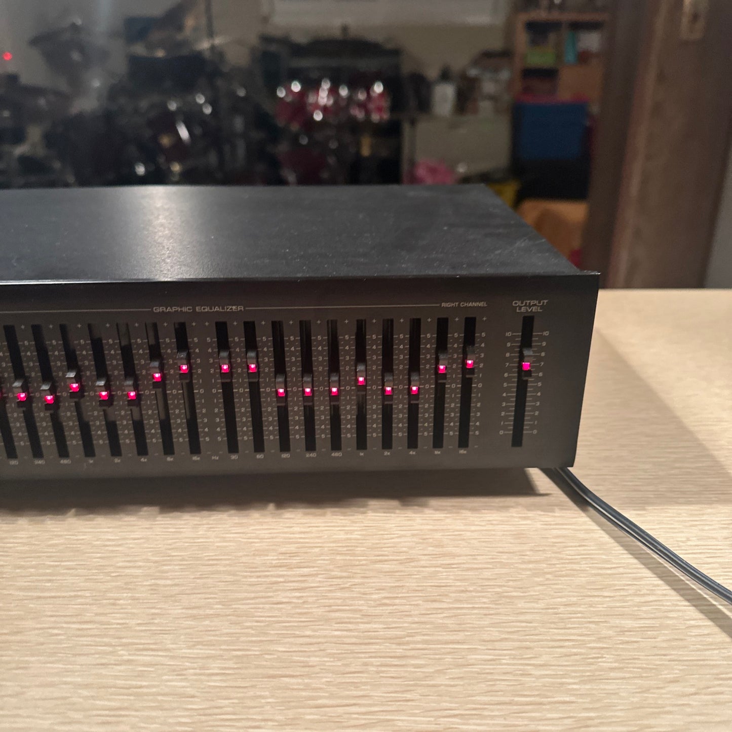 Yamaha EQ-550 Vintage Stereo Graphic Equalizer RARE Made In Japan Serviced Clean