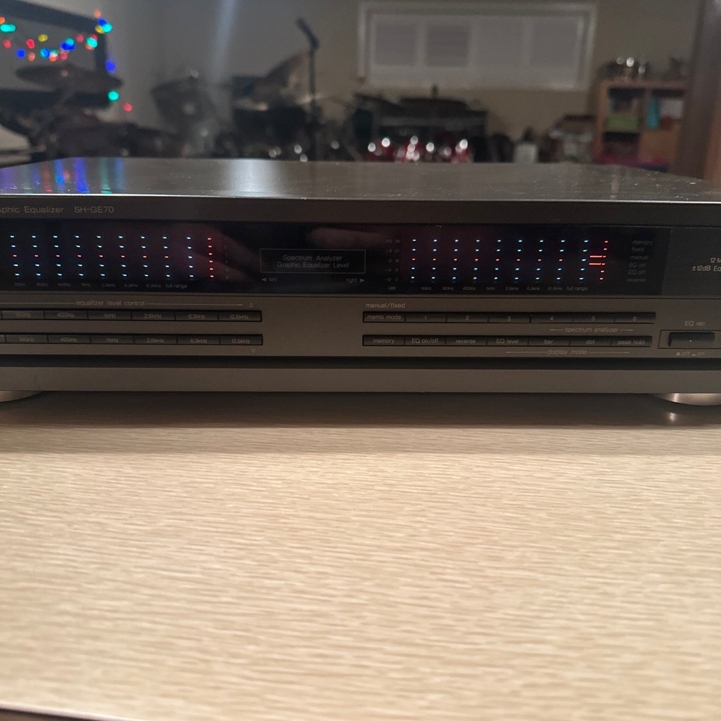 Technics SH-GE70 7 Band Graphic Equalizer Hi-Fi Separate *Serviced* Great Shape