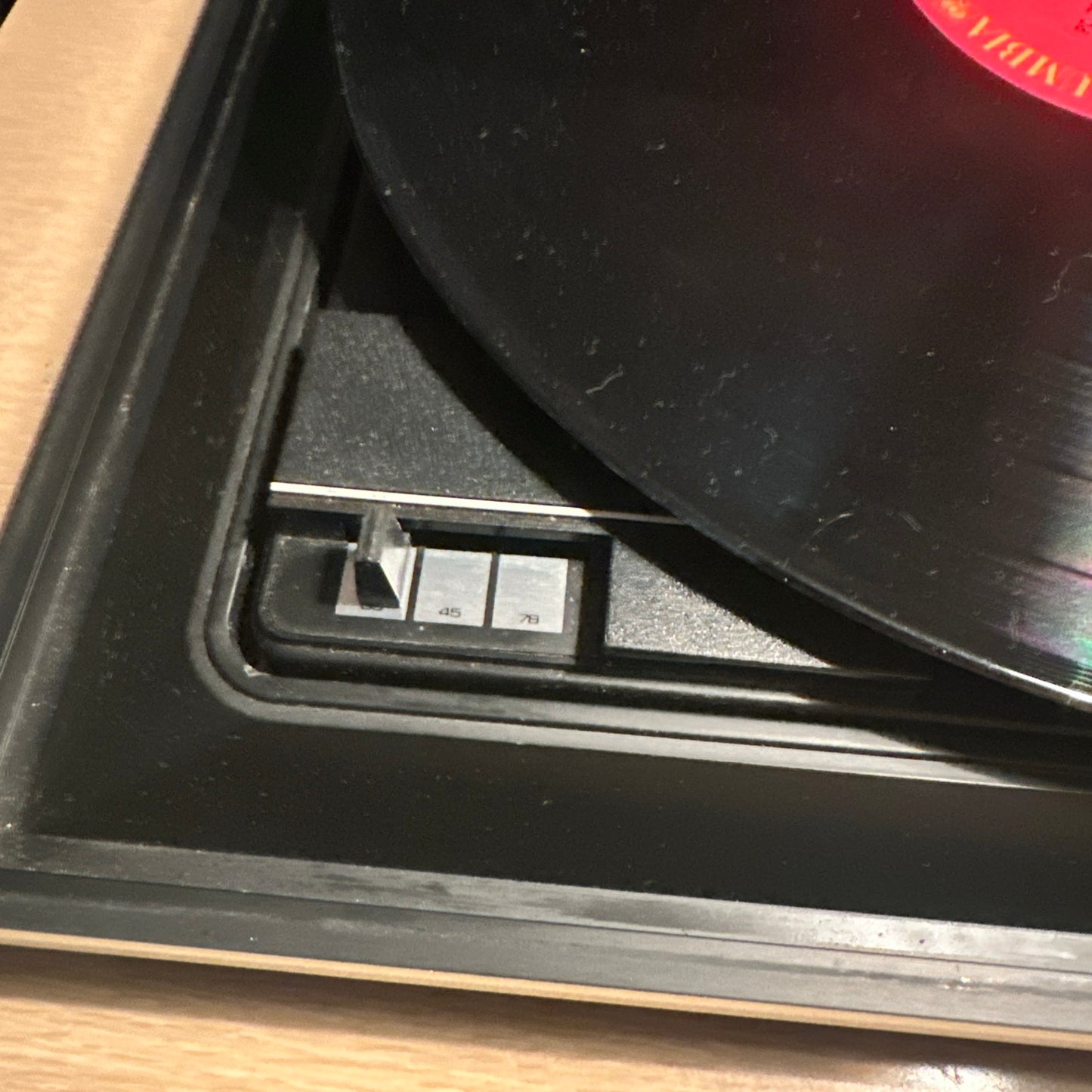 Vintage BSR QCP 182 Auto-glide Spindle Belt Drive Turntable Tested Very Rare🔥