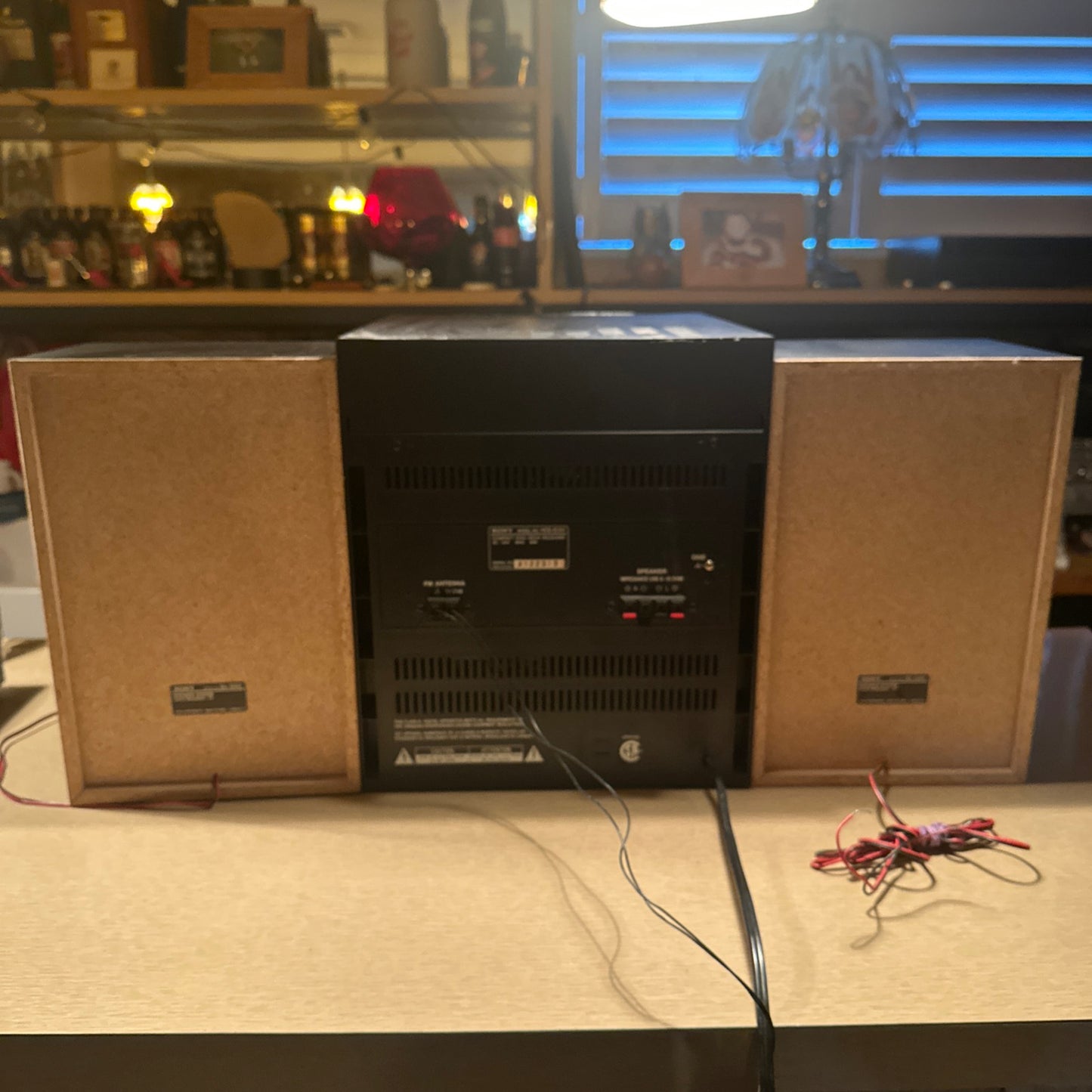Sony MHC-G101 Compact Stereo System Cd Player Cassette Deck Tested Very Rare🔥