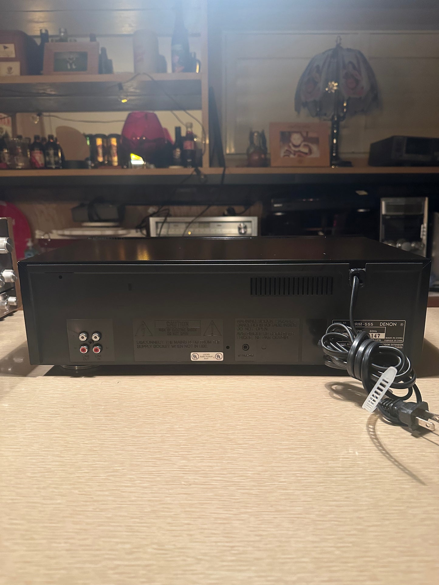 DENON DRM-555  Audiophile Stereo Cassette Tape Deck *Serviced* Great Shape🔥🔥