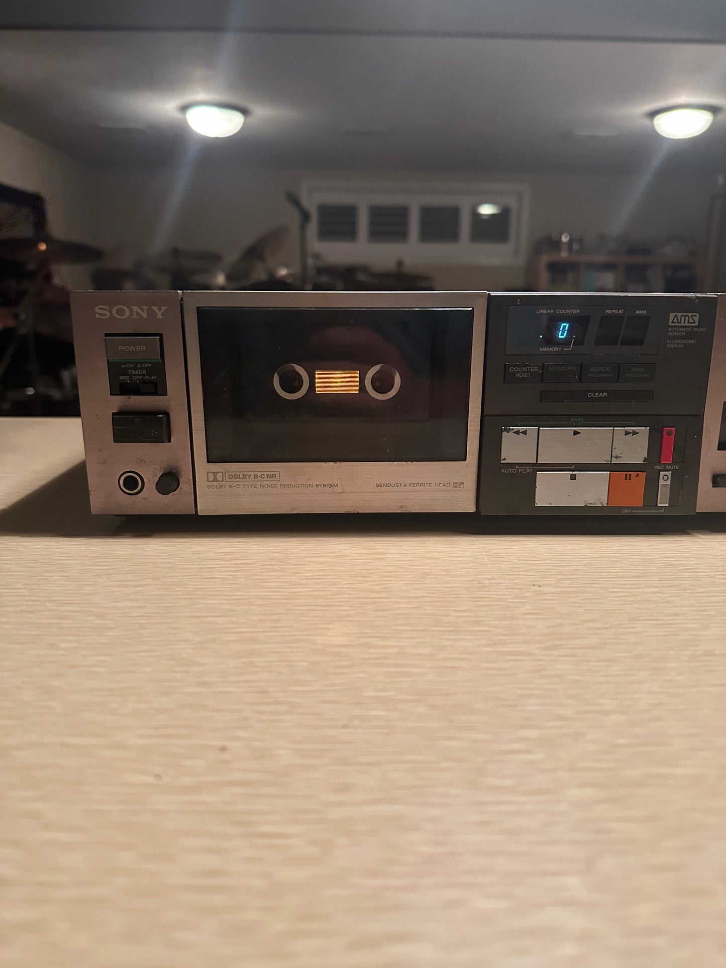 Vintage Sony TC-FX6C Tape Deck Works! New Belts Very Rare High Fidelity 🔥🔥