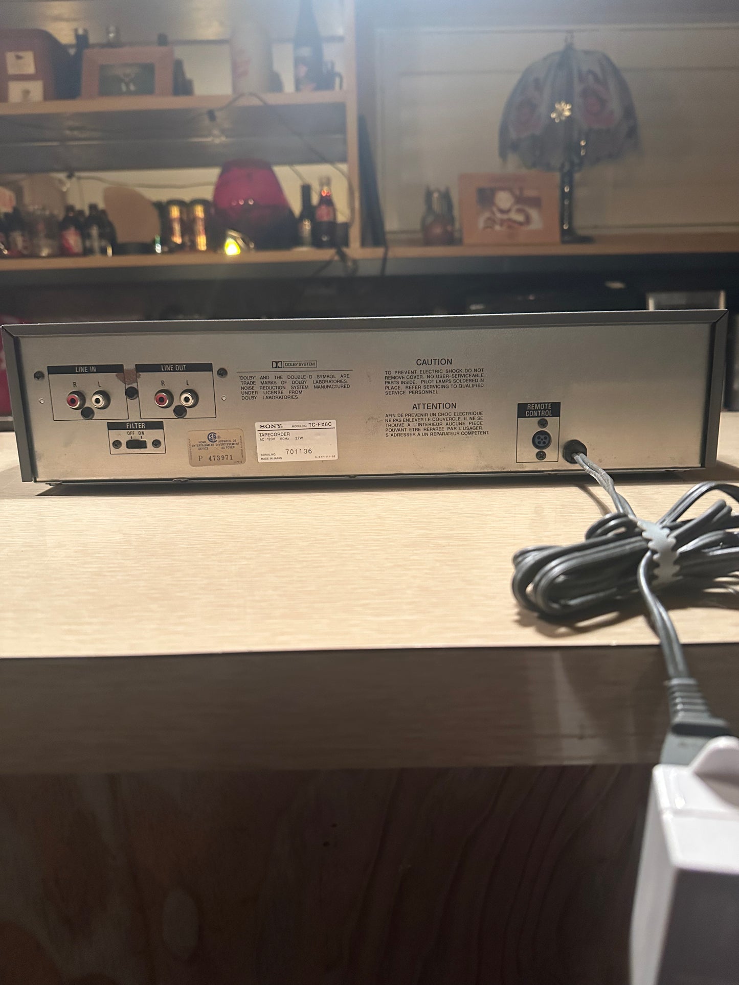 Vintage Sony TC-FX6C Tape Deck Works! New Belts Very Rare High Fidelity 🔥🔥