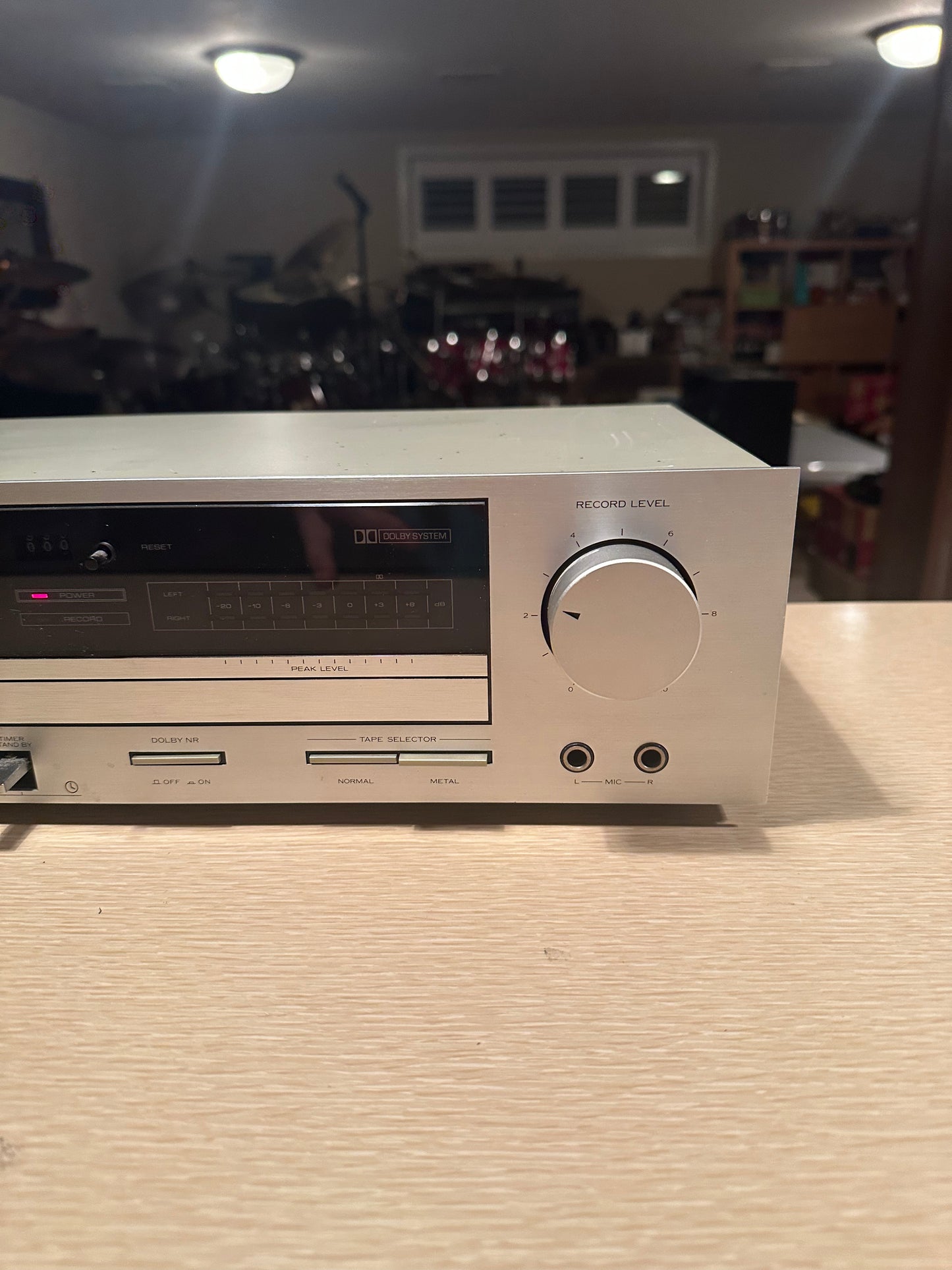 Kenwood KX-40 Silver Faced Stereo Cassette Deck Tested *New belts* Works Great🔥