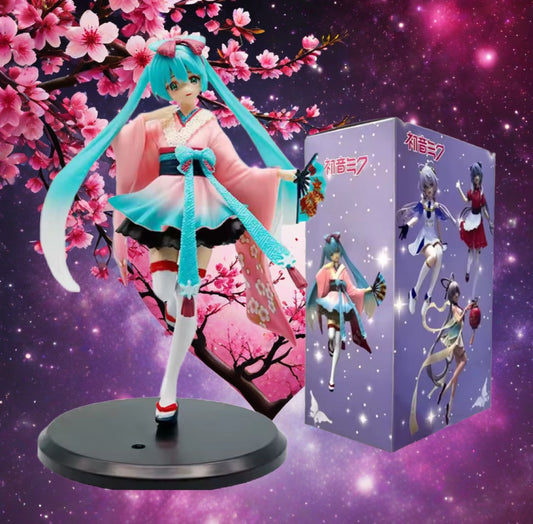 Original FuRyu TENITOL New Tokyo Series Hatsune Miku Kimono New In Box Gift 💝