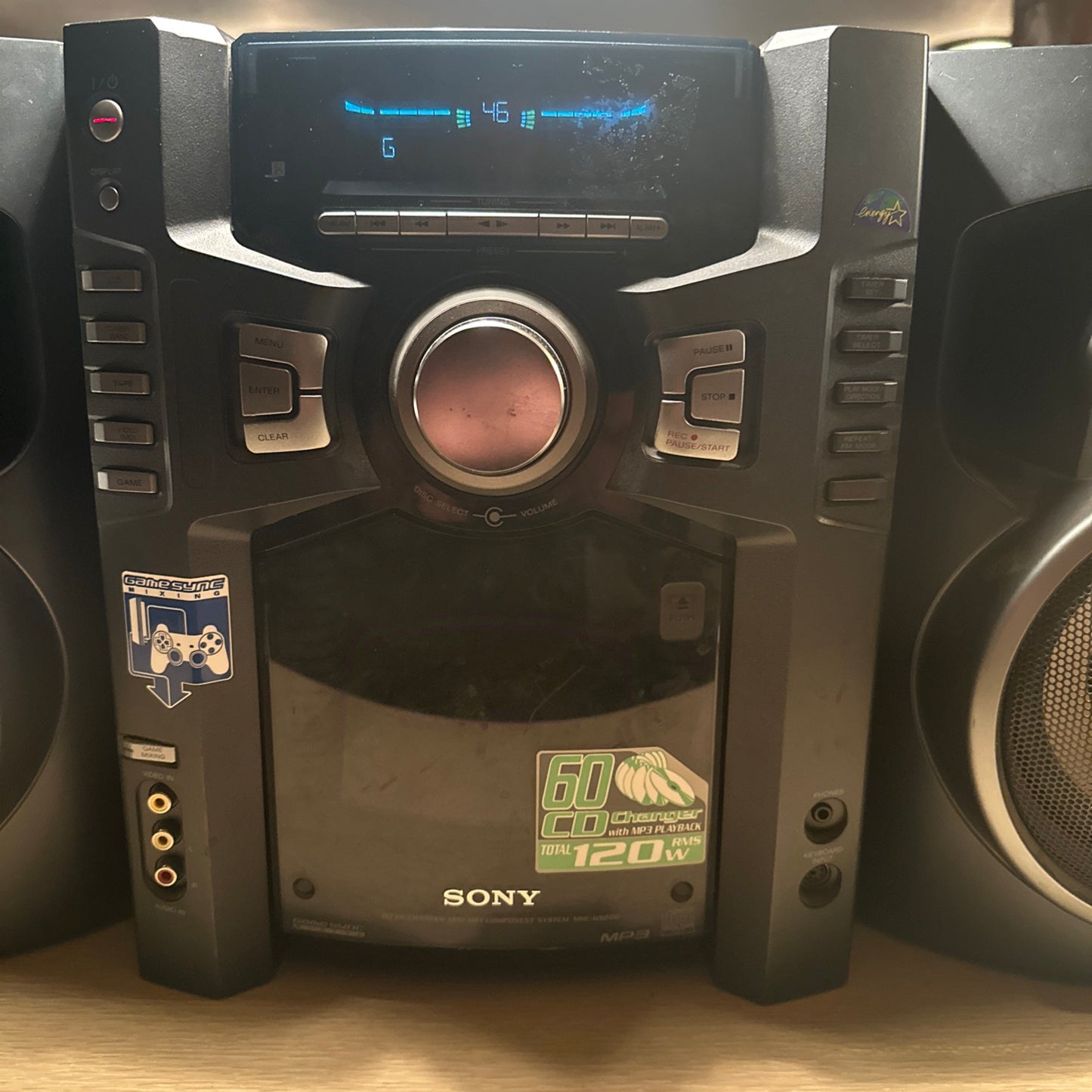 Sony MHC-GS200 60 Disc CD Changer Mini HiFi Stereo System Very Rare Tested Works