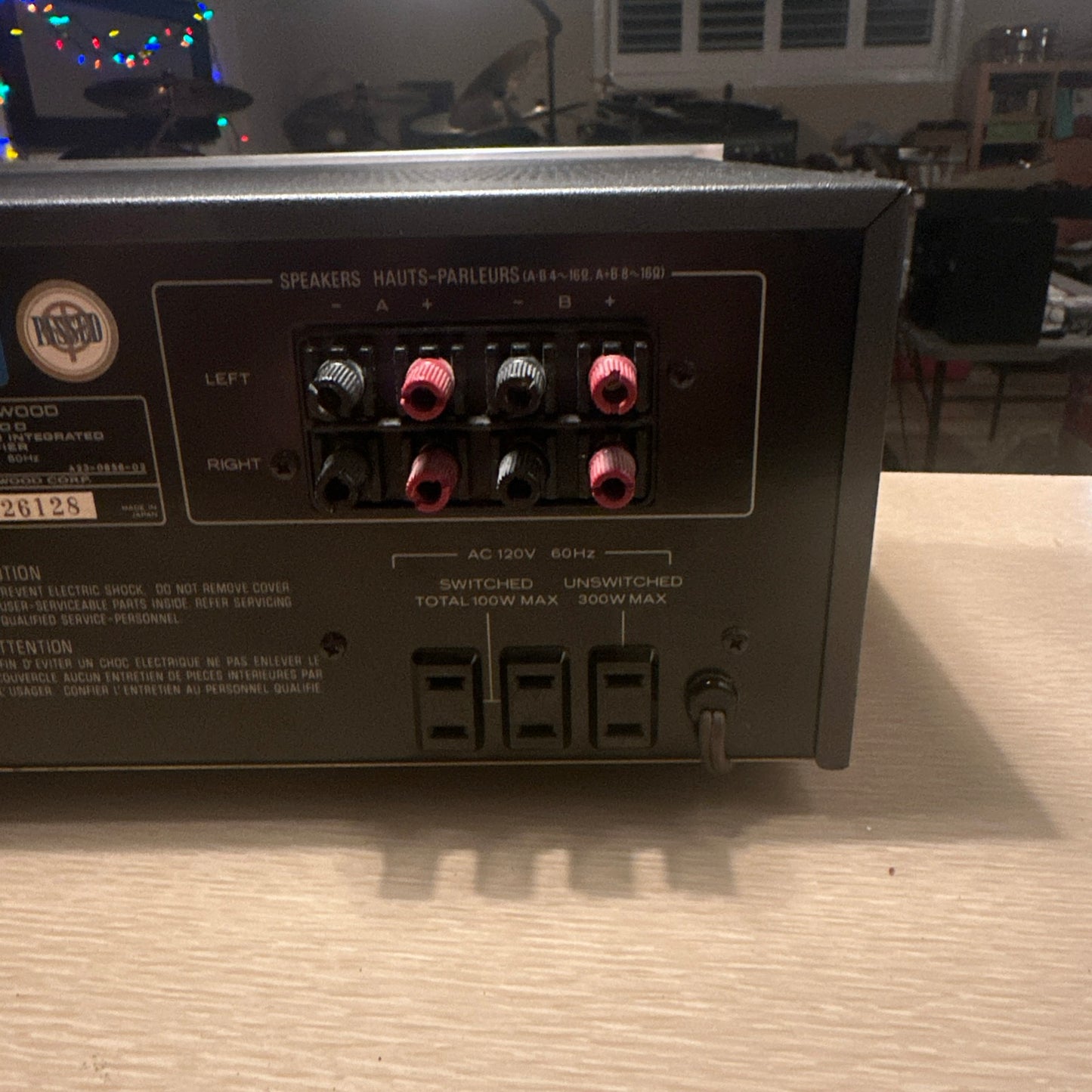 Vintage High Fidelity Audiophile Kenwood KA-6100 Integrated Amplifier CLEANED