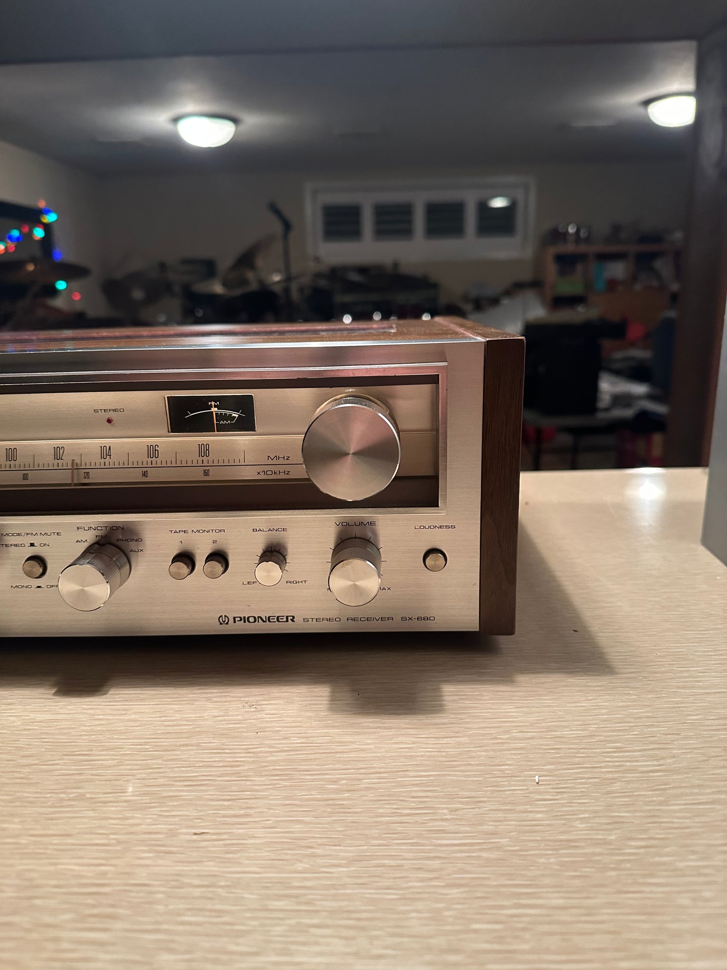 PIONEER SX-680 VINTAGE AM/FM STEREO RECEIVER - SERVICED - CLEANED - TESTED