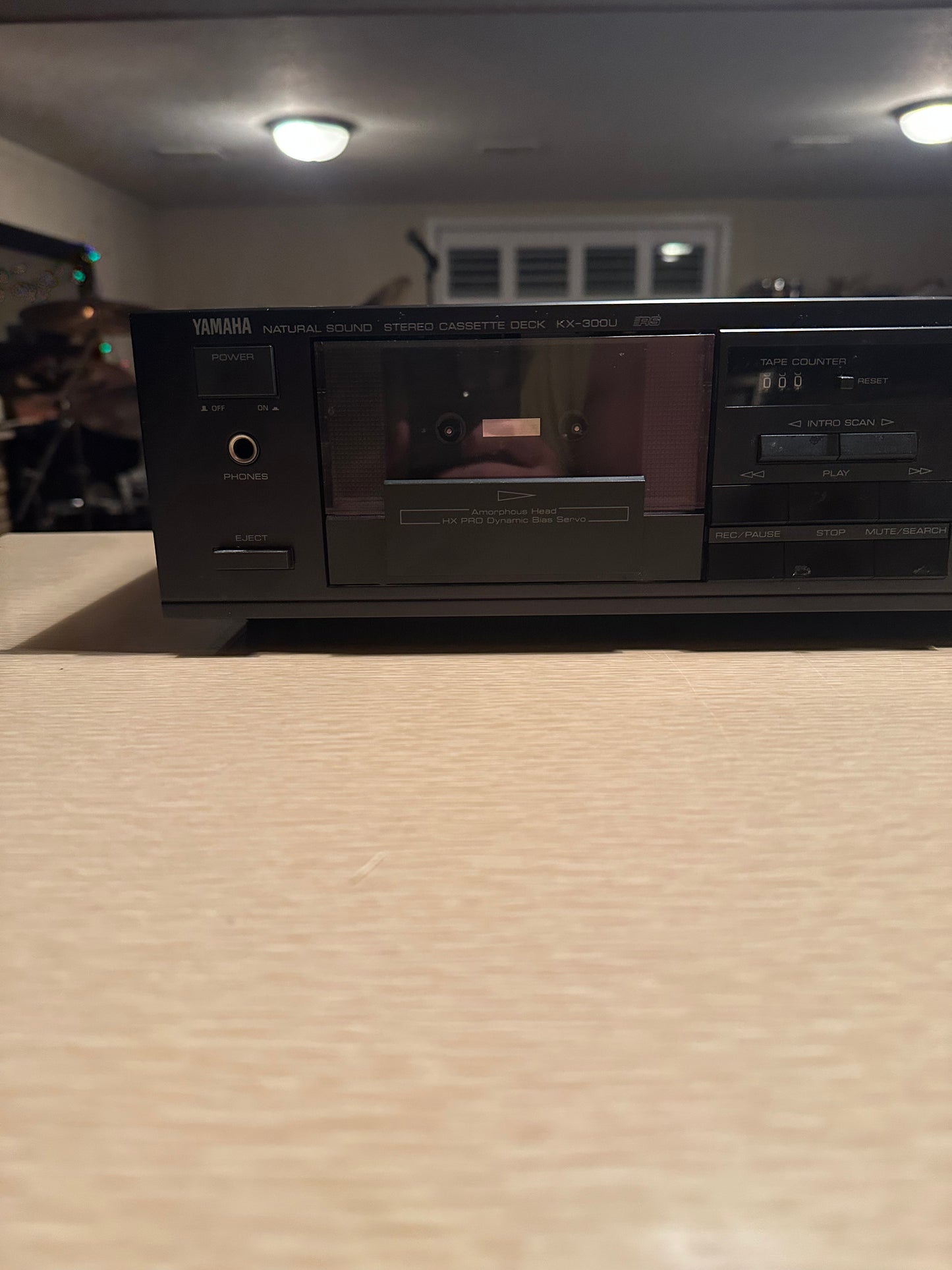 Yamaha Natural Sound Stereo Tape Cassette Deck KX-300U - Black - *SERVICED*🔥