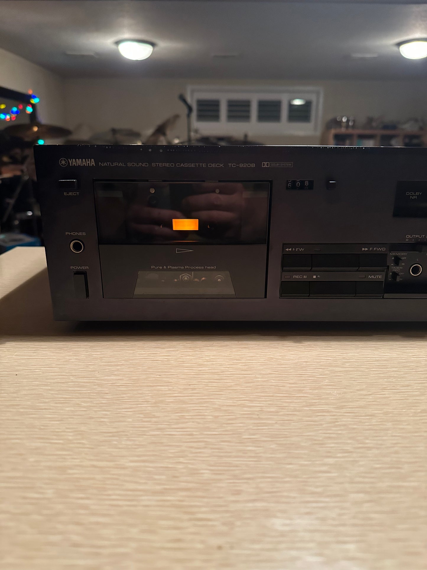 VINTAGE High End YAMAHA TC-920 B Natural Sound Stereo Cassette Deck *Serviced*