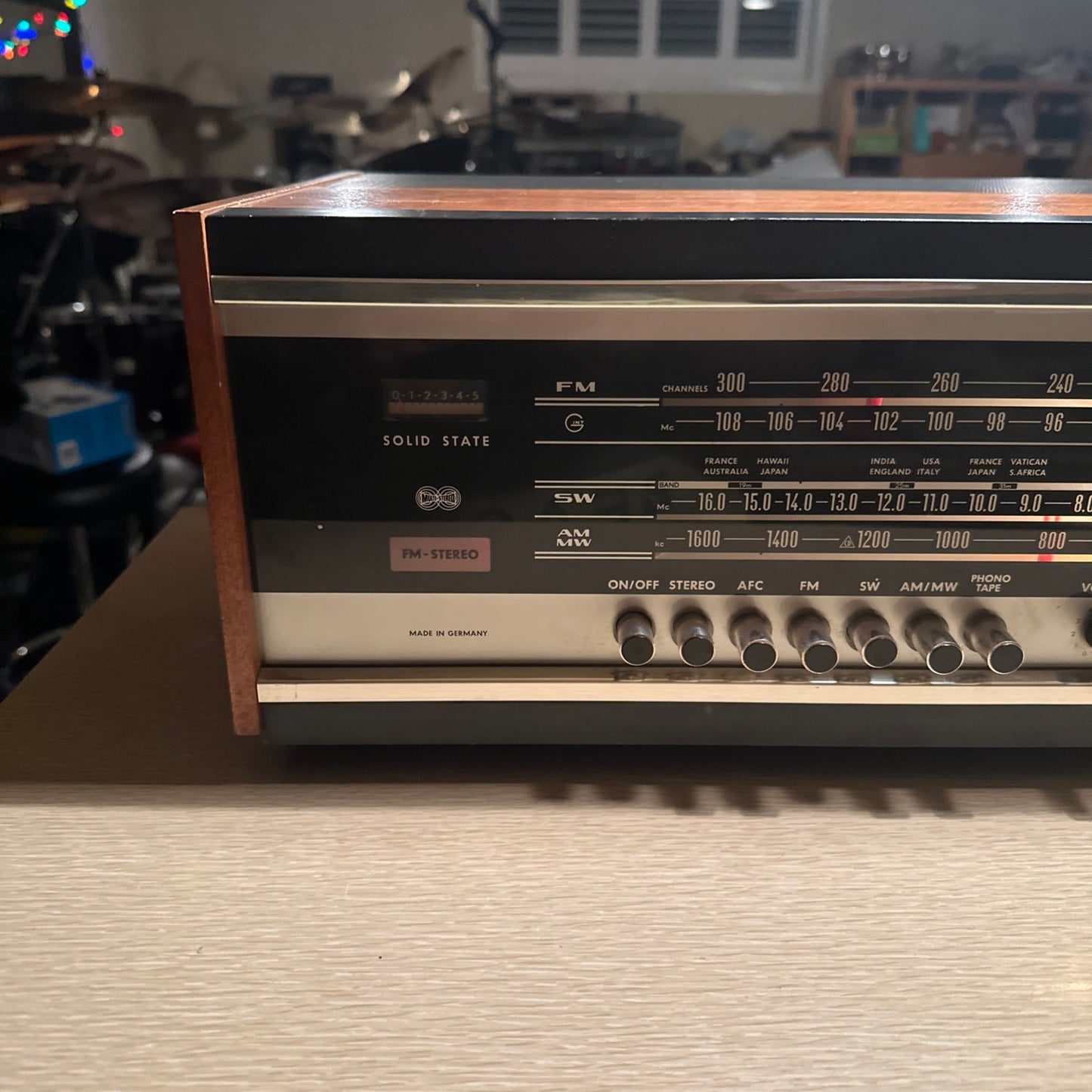 Grundig Am/Fm Short Wave Radio Stereo receiver RTV 320U Cleaned Very Rare 🔥