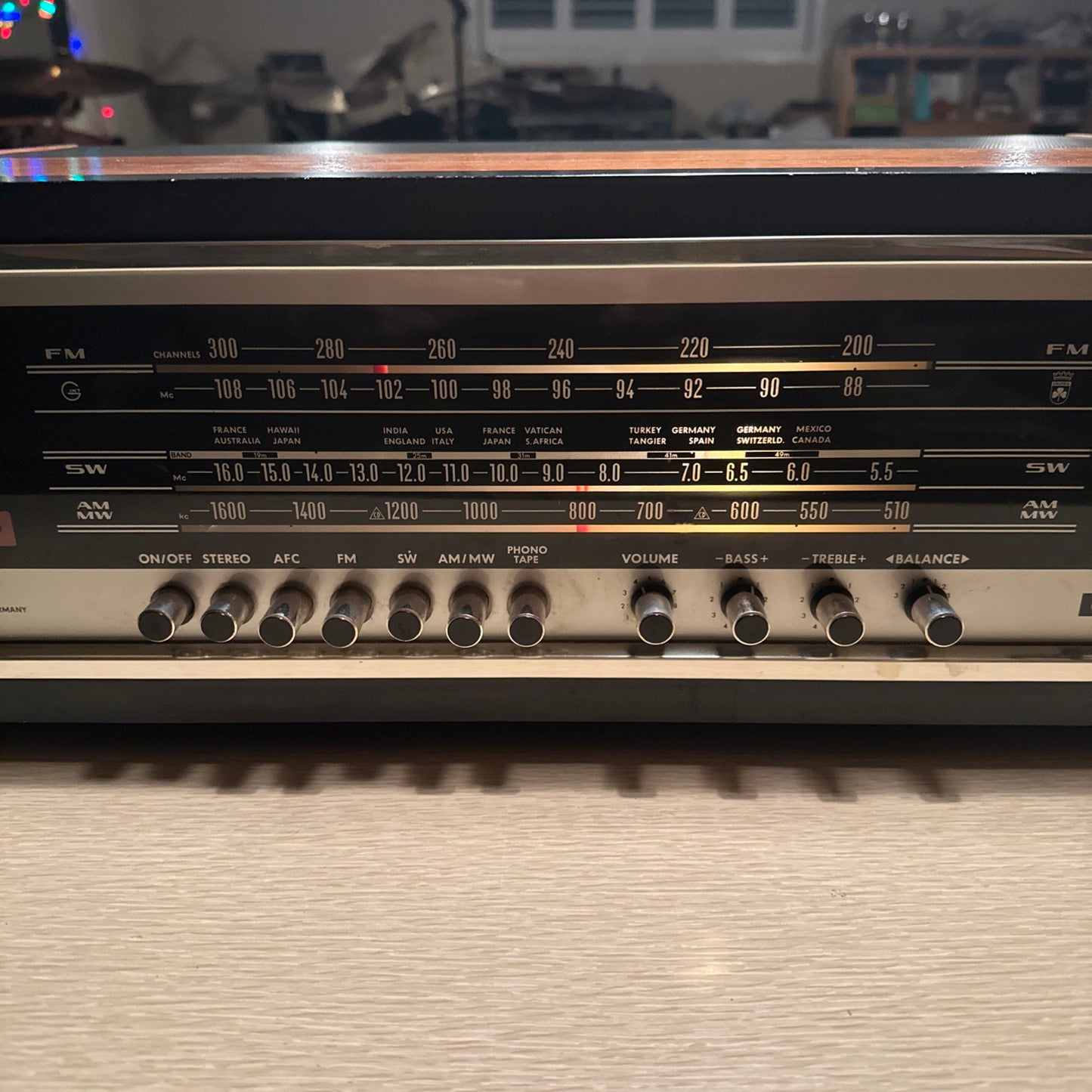 Grundig Am/Fm Short Wave Radio Stereo receiver RTV 320U Cleaned Very Rare 🔥