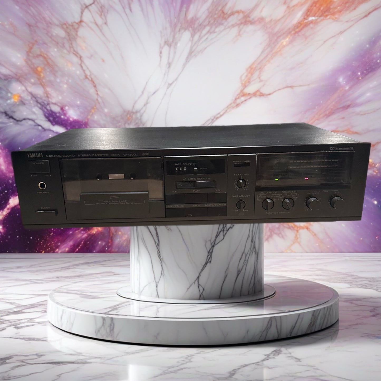 Yamaha Natural Sound Stereo Tape Cassette Deck KX-300U - Black - *SERVICED*🔥