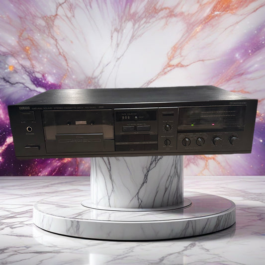 Yamaha Natural Sound Stereo Tape Cassette Deck KX-300U - Black - *SERVICED*🔥