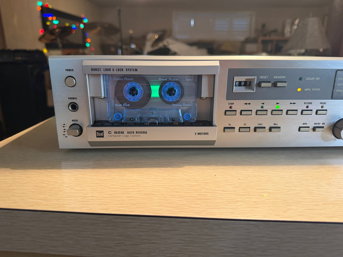 Pro Serviced Dual C828 Cassette Deck High Fidelity Very Rare German Beast🎶🔥