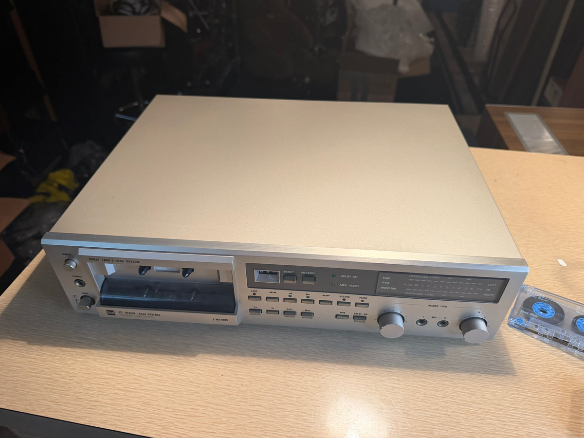 Pro Serviced Dual C828 Cassette Deck High Fidelity Very Rare German Beast🎶🔥