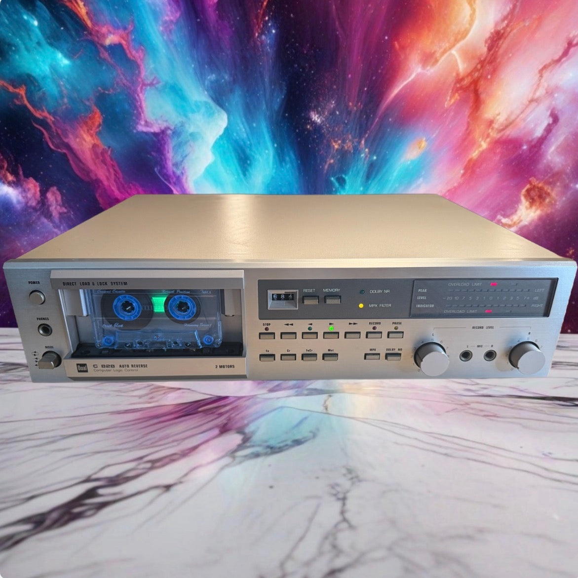 Pro Serviced Dual C828 Cassette Deck High Fidelity Very Rare German Beast🎶🔥