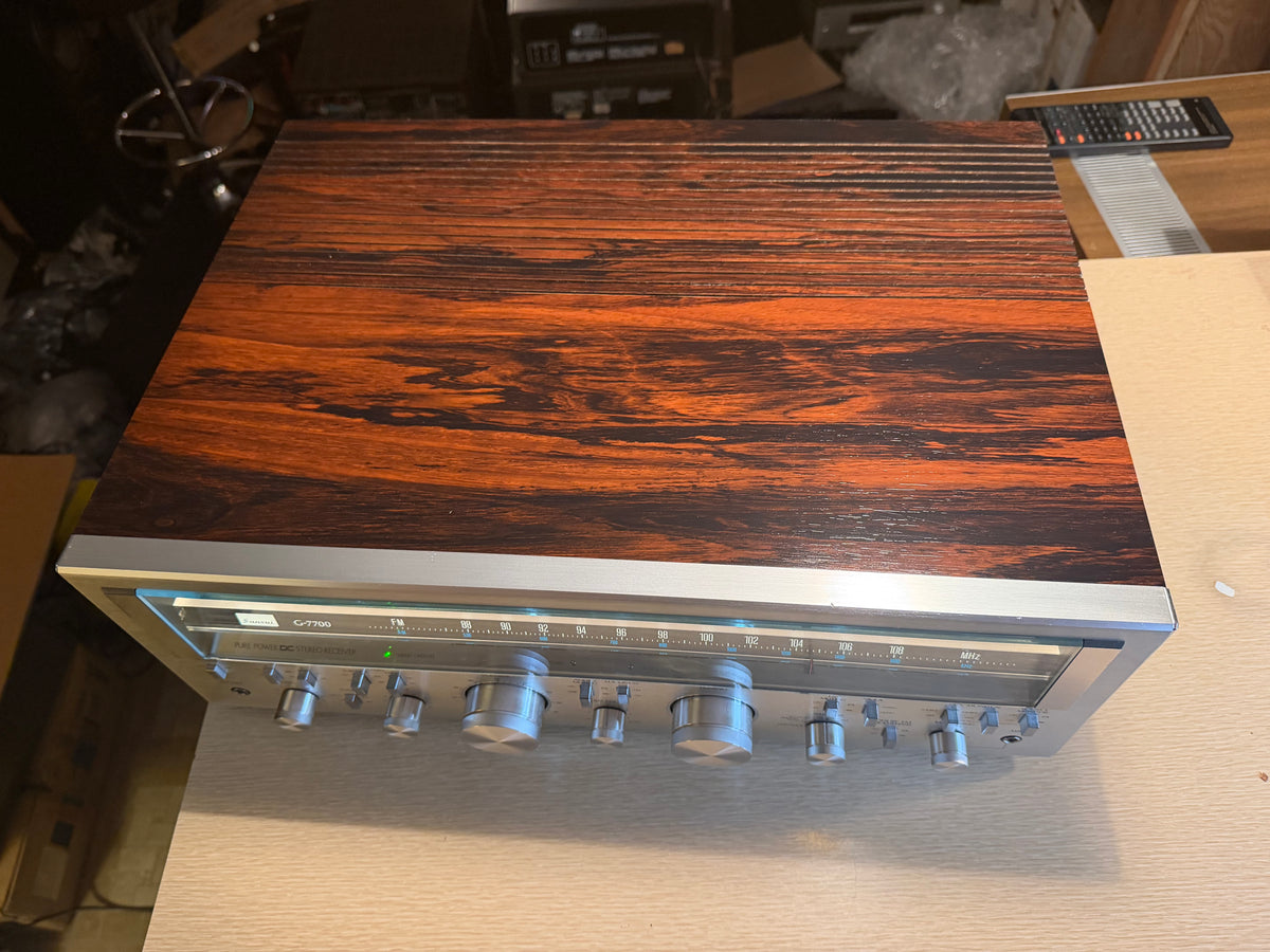 Sansui G-7700 Am/Fm Stereo Amplifier 120WPC Professionally Serviced NEAR MINT🔥