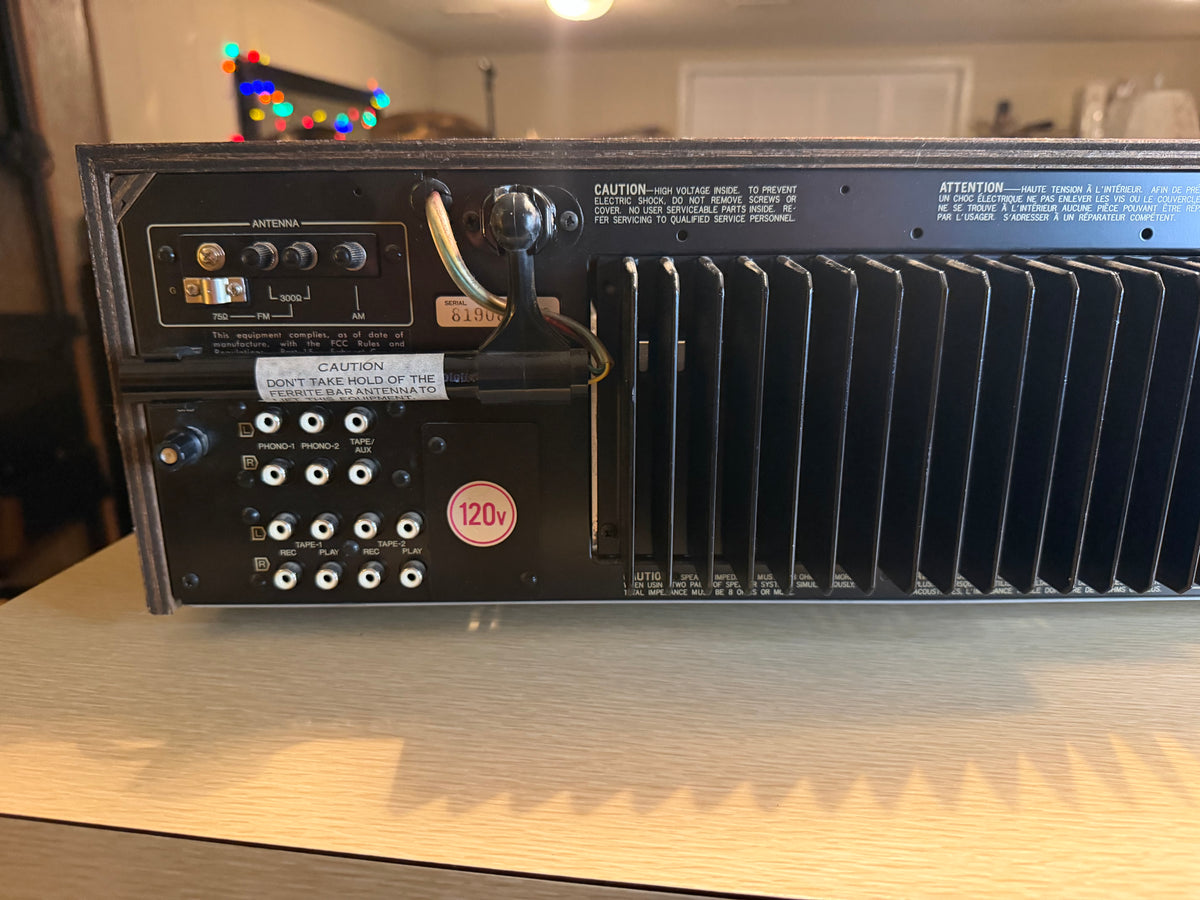Sansui G-7700 Am/Fm Stereo Amplifier 120WPC Professionally Serviced NEAR MINT🔥