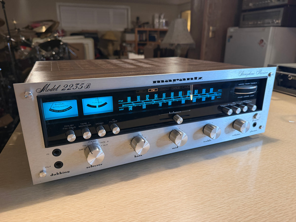 Marantz 2235B Vintage Am/Fm Stereo Receiver Fresh Pro Service Excellent Cnd🔥🎶