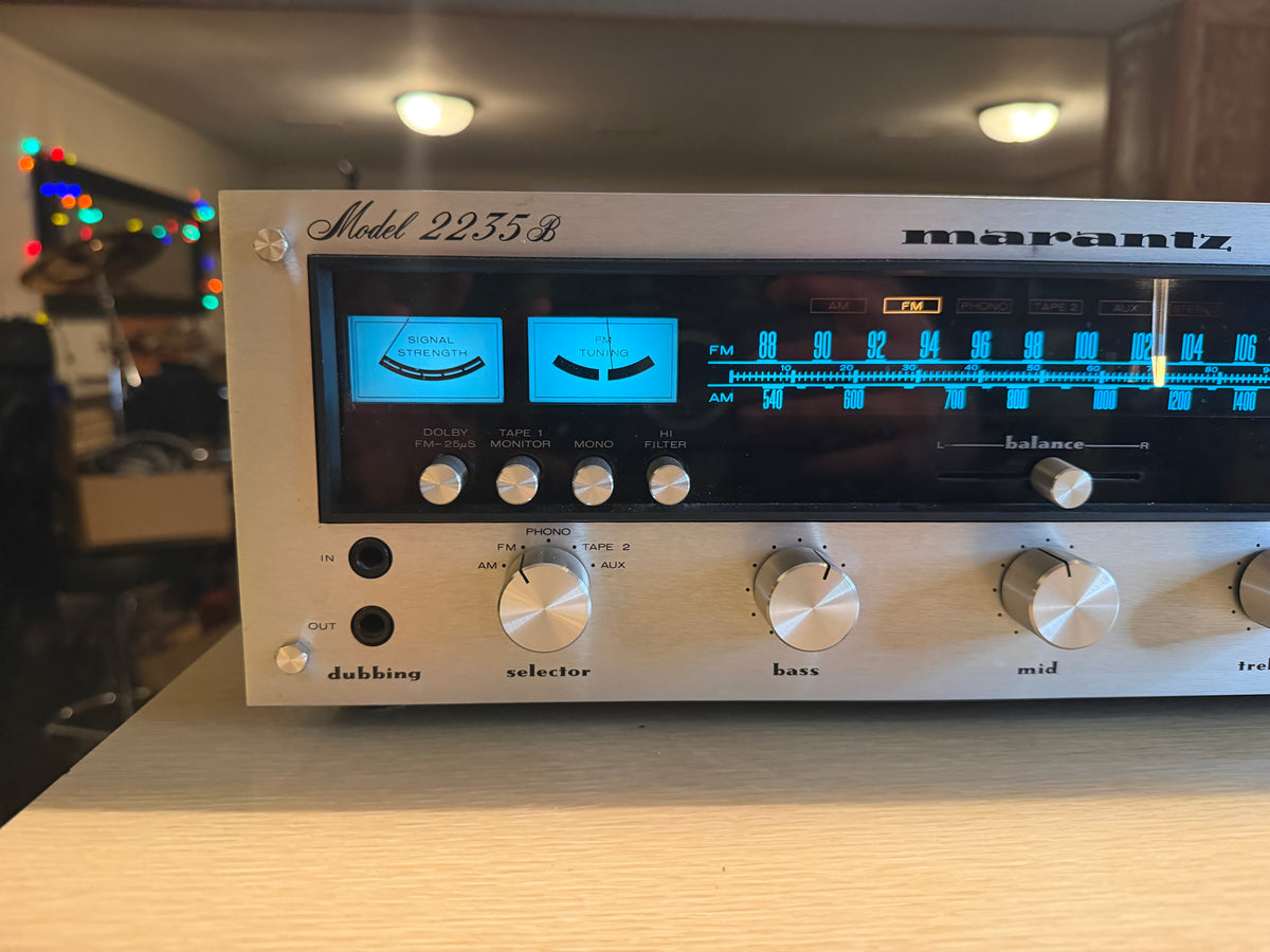Marantz 2235B Vintage Am/Fm Stereo Receiver Fresh Pro Service Excellent Cnd🔥🎶
