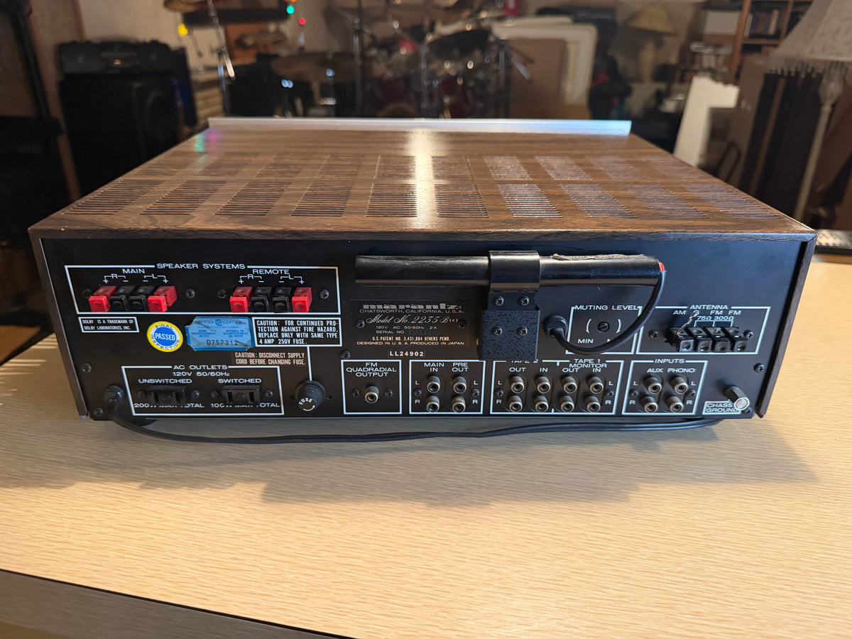 Marantz 2235B Vintage Am/Fm Stereo Receiver Fresh Pro Service Excellent Cnd🔥🎶