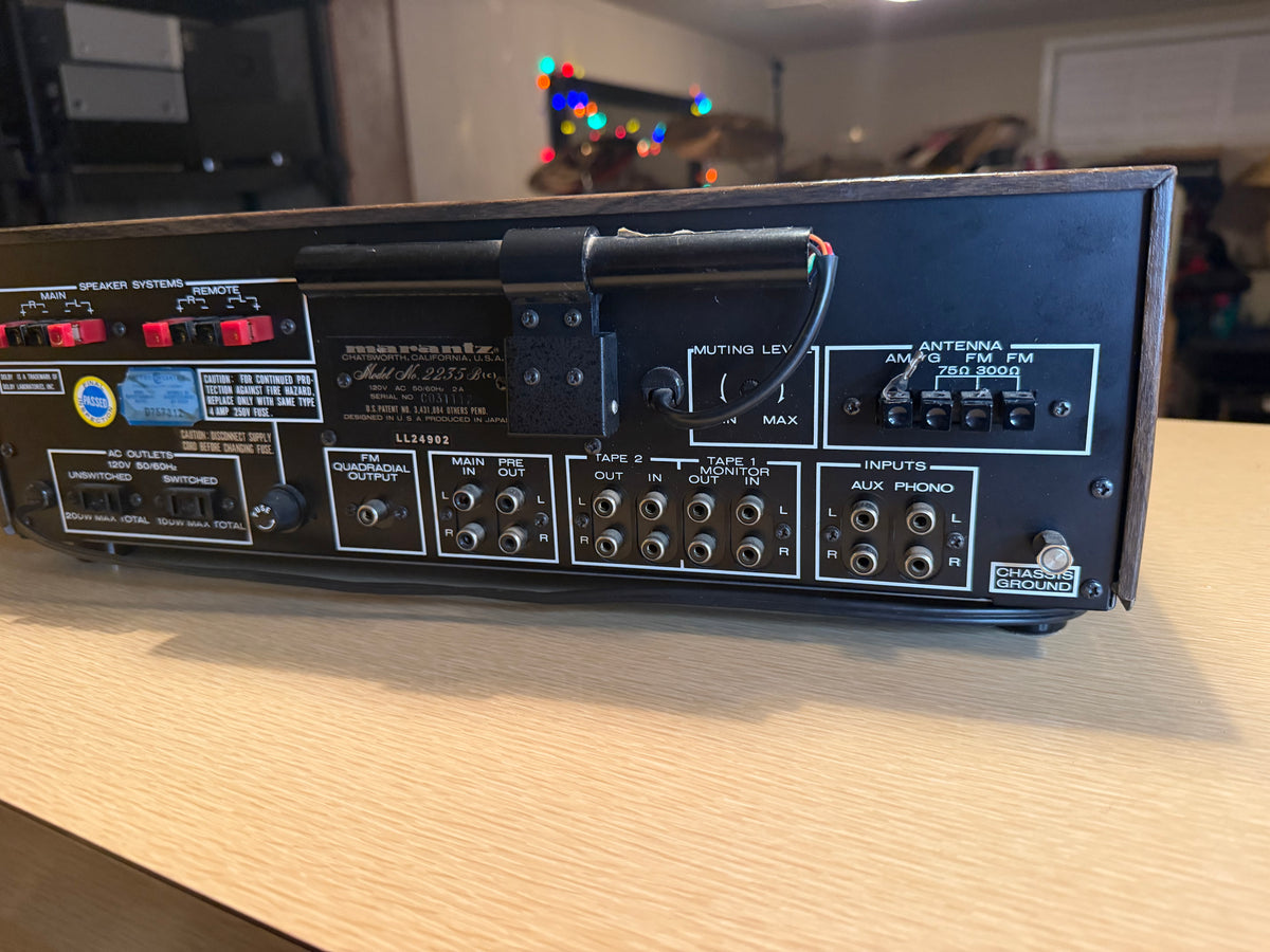 Marantz 2235B Vintage Am/Fm Stereo Receiver Fresh Pro Service Excellent Cnd🔥🎶