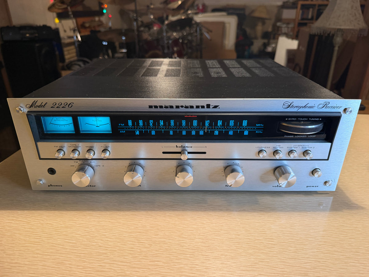 Marantz 2226 Vintage Am/Fm Stereo Receiver Fresh Pro Service Excellent Cnd🔥🎶