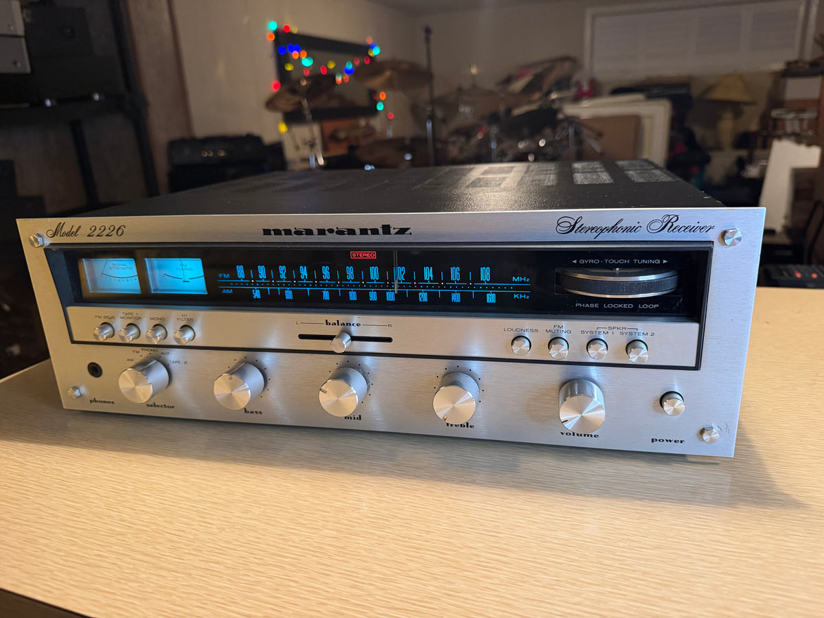Marantz 2226 Vintage Am/Fm Stereo Receiver Fresh Pro Service Excellent Cnd🔥🎶