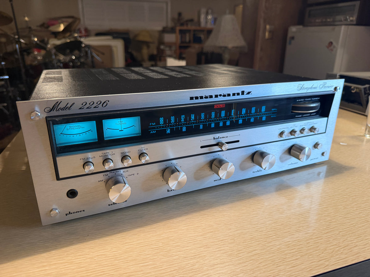 Marantz 2226 Vintage Am/Fm Stereo Receiver Fresh Pro Service Excellent Cnd🔥🎶