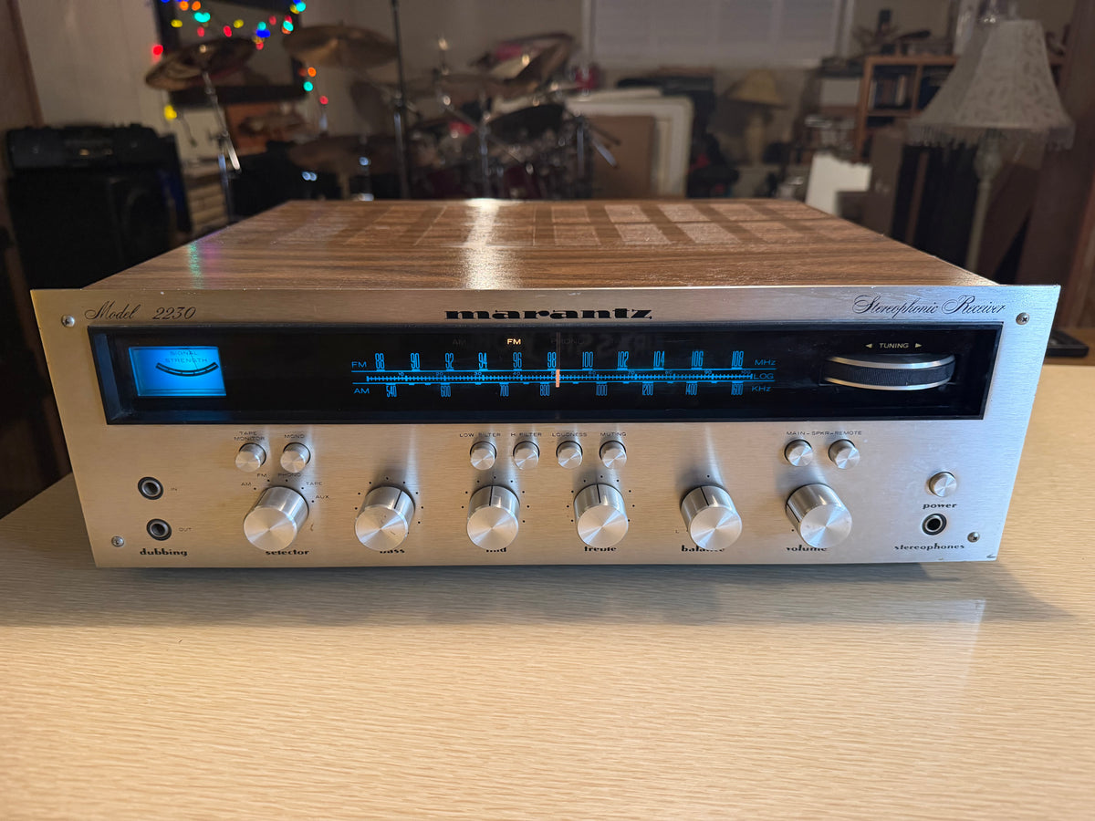 Marantz 2230 Vintage Am/Fm Stereo Receiver Fresh Pro Service Excellent Cnd🔥🎶