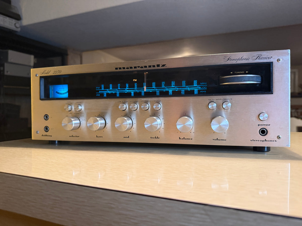 Marantz 2230 Vintage Am/Fm Stereo Receiver Fresh Pro Service Excellent Cnd🔥🎶