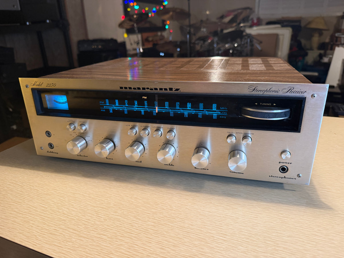 Marantz 2230 Vintage Am/Fm Stereo Receiver Fresh Pro Service Excellent Cnd🔥🎶