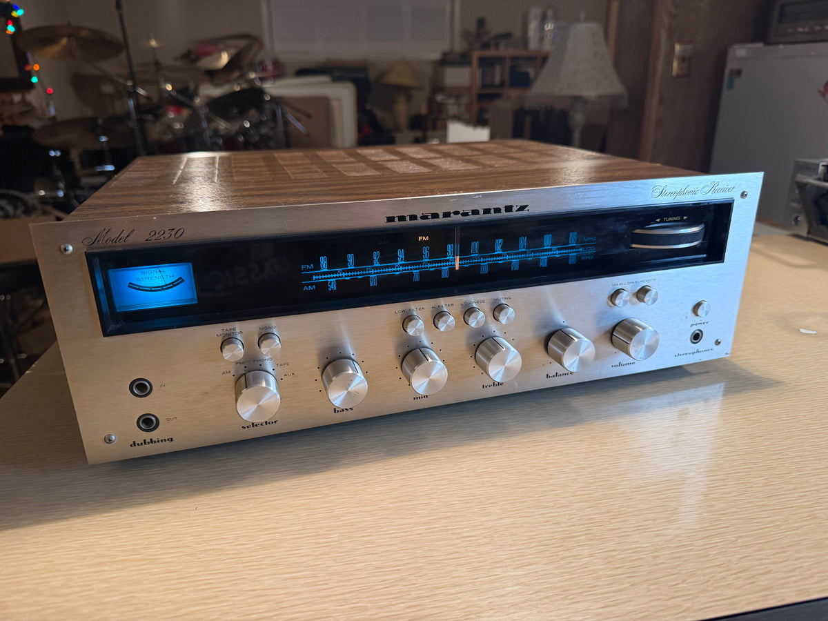 Marantz 2230 Vintage Am/Fm Stereo Receiver Fresh Pro Service Excellent Cnd🔥🎶