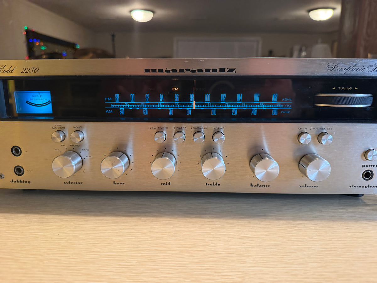 Marantz 2230 Vintage Am/Fm Stereo Receiver Fresh Pro Service Excellent Cnd🔥🎶