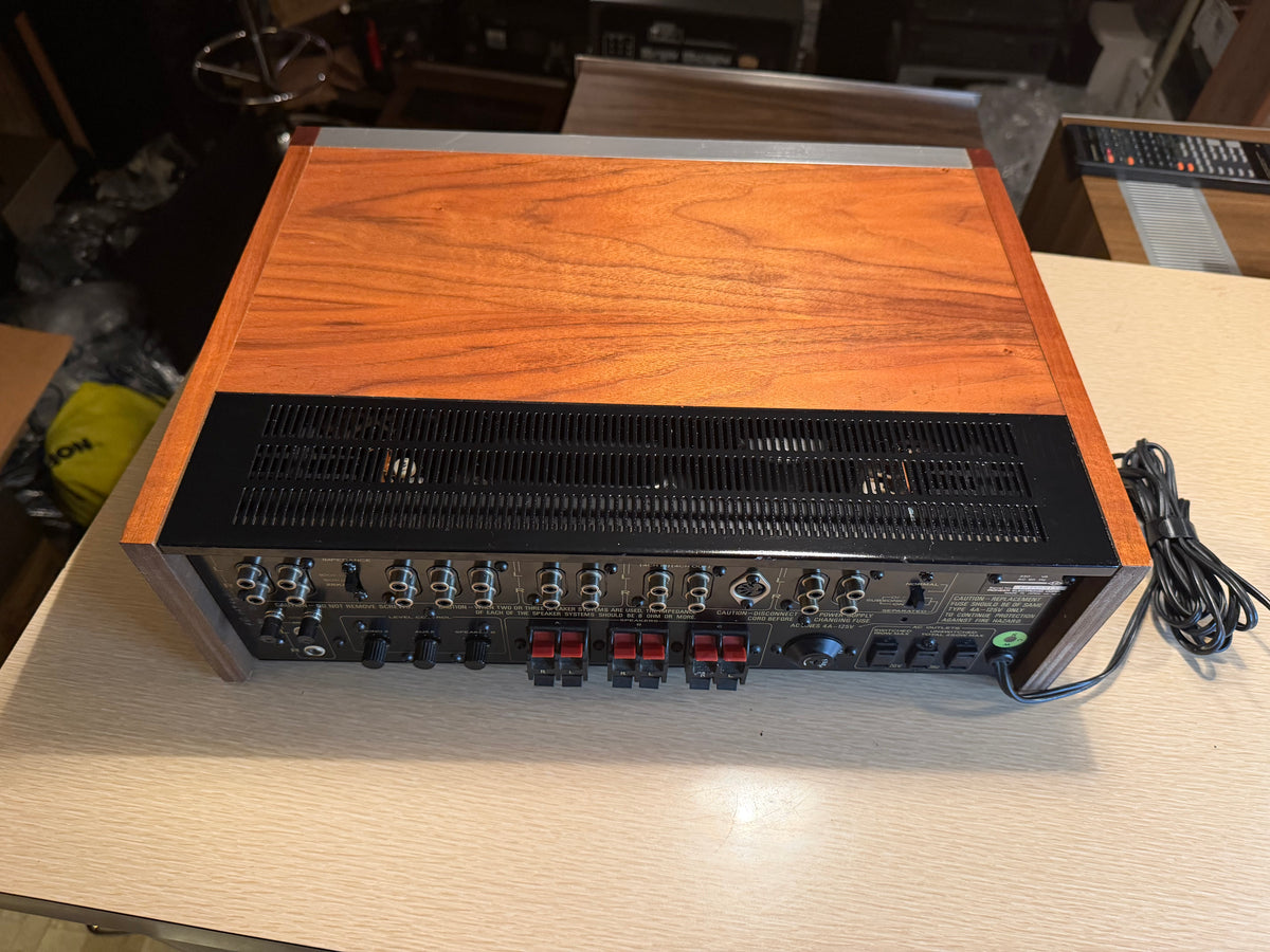 Pioneer SA-9100  Integrated Amplifier Silver Face Pro Serviced Excellent Cond🔥